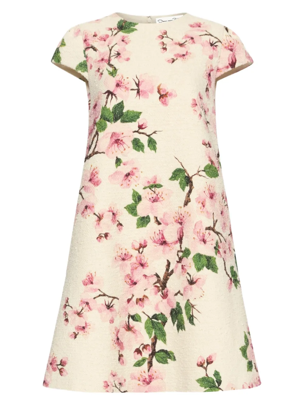 Шелковое платье мини Oscar de la Renta, белый
Шелковое платье мини Oscar de la Renta, белый