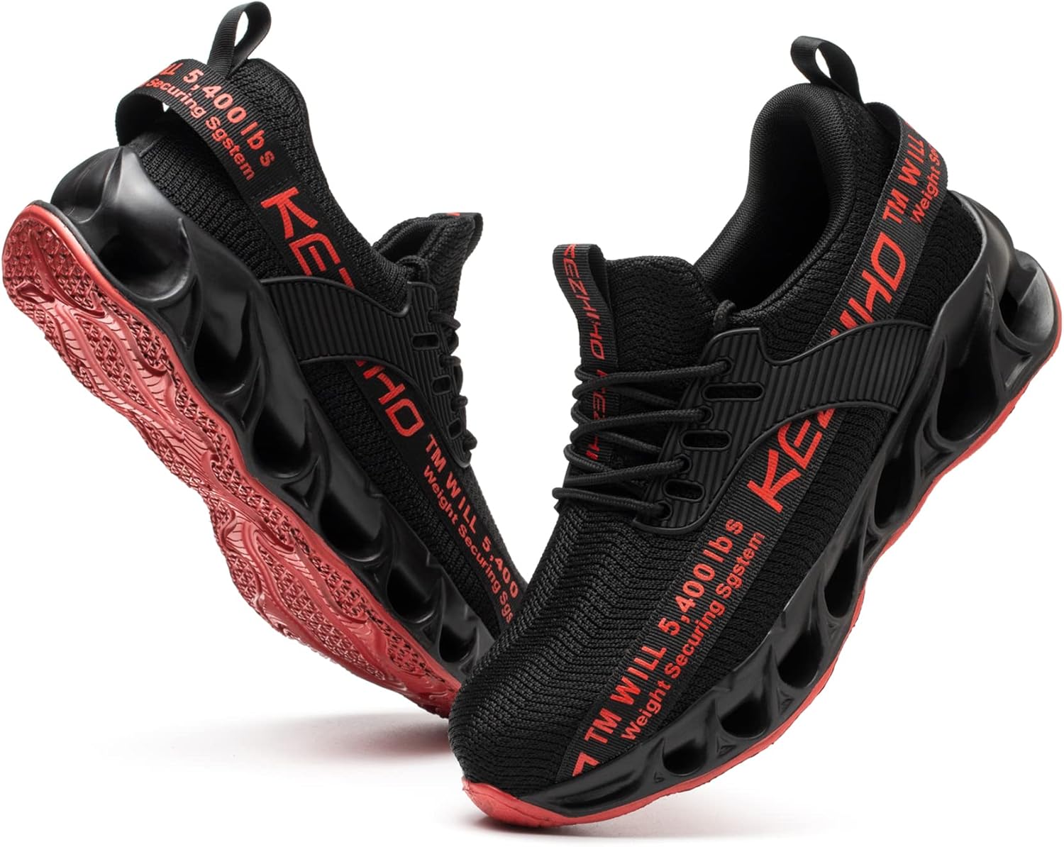 Мужские рабочие ботинки Kezhiho со стальным носком, легкие, удобные, дышащие, непрокалываемые, противоскользящие, модные, неразрушимые, для строительных и промышленных работ, черный/красный
Мужские рабочие ботинки Kezhiho со стальным носком, легкие, удобные, дышащие, непрокалываемые, противоскользящие, модные, неразрушимые, для строительных и промышленных работ, черный/красный