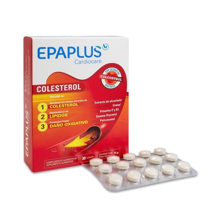 Cardio Cholesterol 30 таблеток - поддерживает здоровый уровень холестерина Epaplus
Cardio Cholesterol 30 таблеток - поддерживает здоровый уровень холестерина Epaplus
