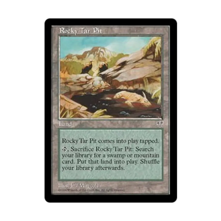 CCG Рокки Смоляная Яма (U), MTG - Mirage
CCG Рокки Смоляная Яма (U), MTG - Mirage