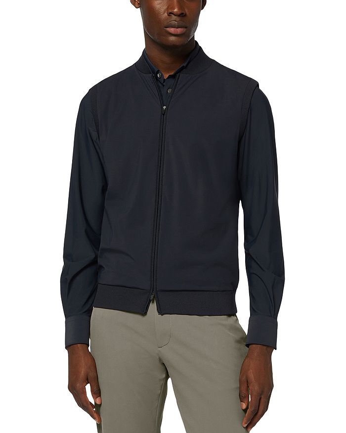 Технический жилет из ткани Boggi Milano, синий
Технический жилет из ткани Boggi Milano, синий