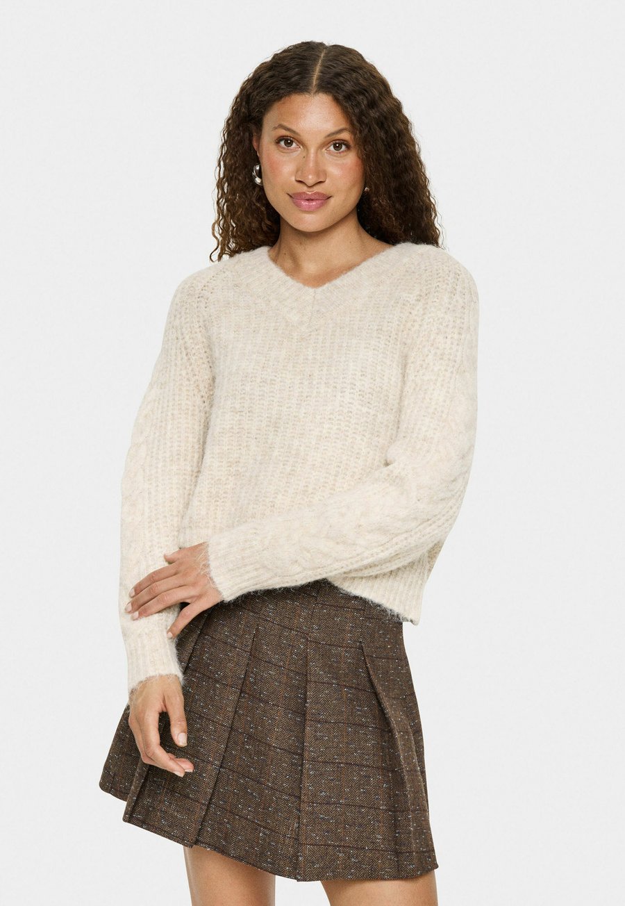 Джемпер Saint Tropez MANDASZ, Brown Rice Melange/Beige
Джемпер Saint Tropez MANDASZ, Brown Rice Melange/Beige