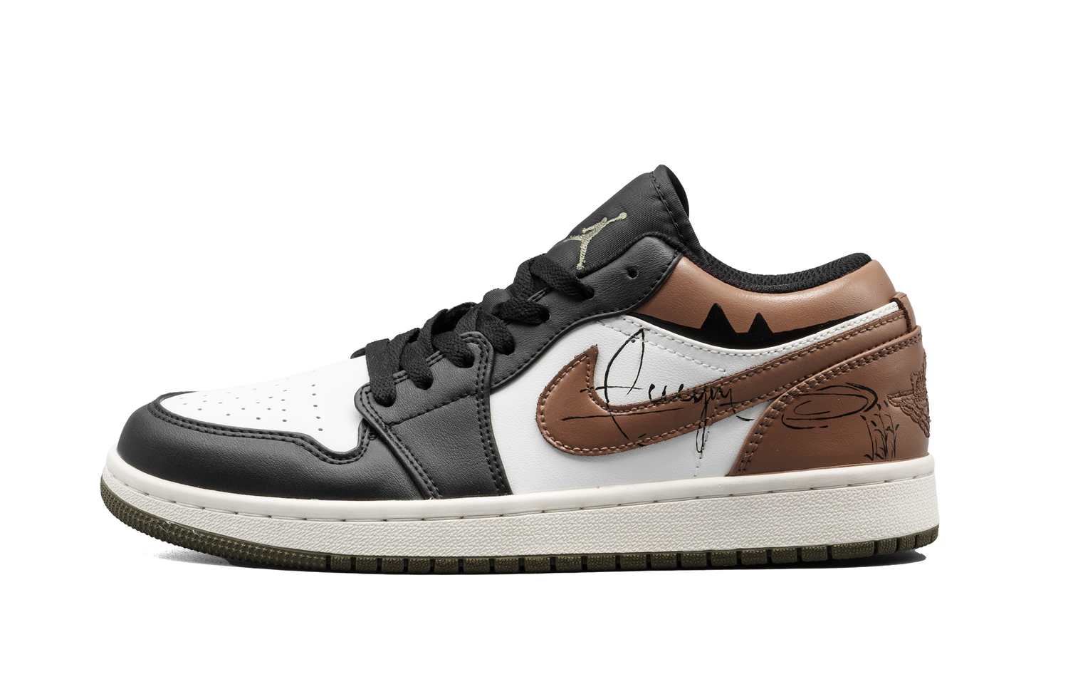 Air 1 LOW Slip Resistant Abrasion Resistant низкие детские баскетбольные кроссовки для подростков Jordan, коричневый
Air 1 LOW Slip Resistant Abrasion Resistant низкие детские баскетбольные кроссовки для подростков Jordan, коричневый