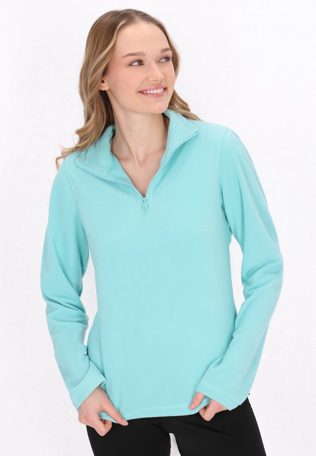 Флисовый джемпер myMo ATHLSR, бирюзовый
Флисовый джемпер myMo ATHLSR, бирюзовый