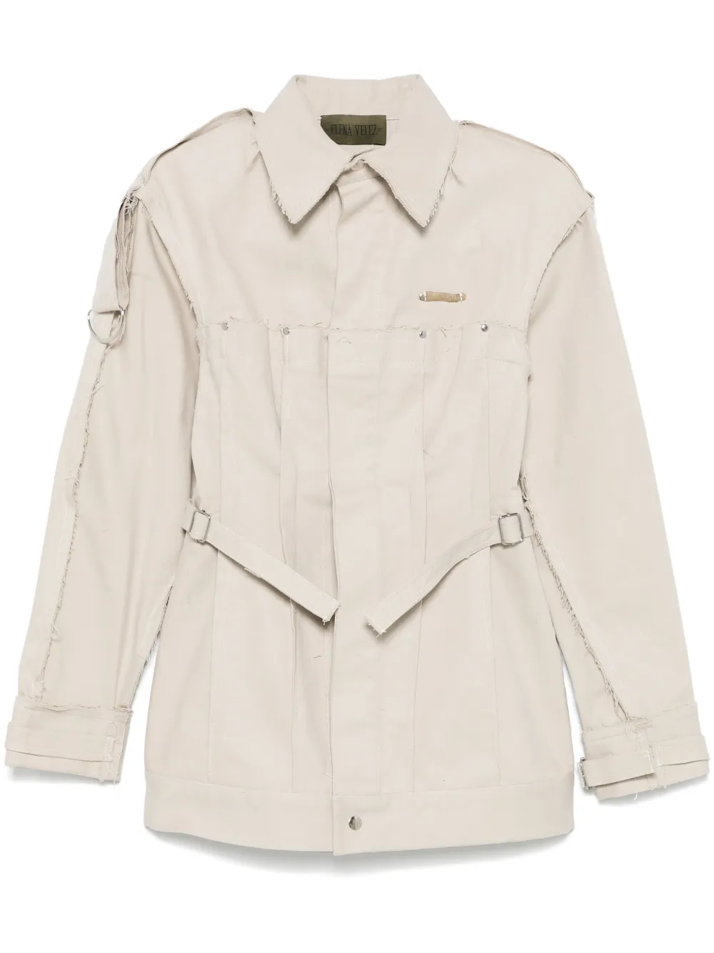 Джинсовая куртка Elena Velez, нейтральный
Джинсовая куртка Elena Velez, нейтральный