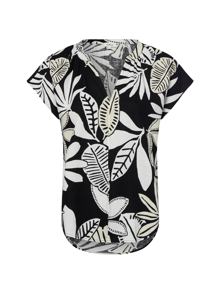 Черно-белая блузка s.Oliver
Черно-белая блузка s.Oliver