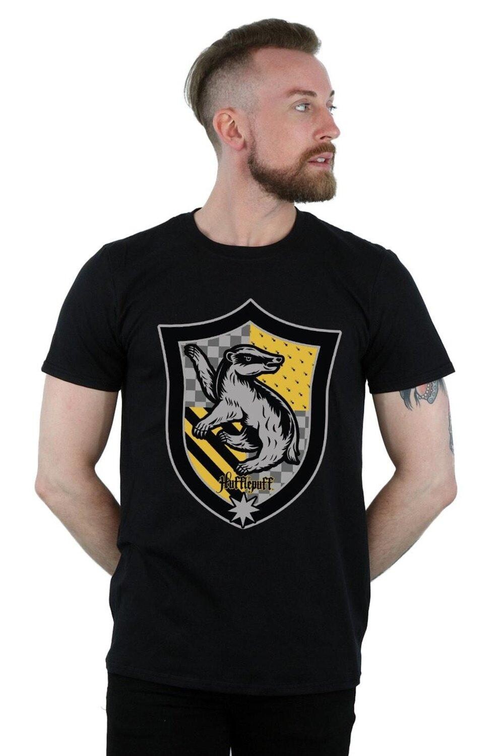 Плоская футболка с гербом Хаффлпаффа Harry Potter, черный
Плоская футболка с гербом Хаффлпаффа Harry Potter, черный