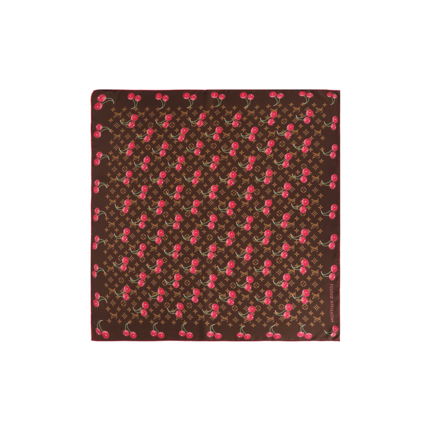 LOUIS VUITTON Квадратный платок Takashi Murakami Monogram Cherry, Brown
LOUIS VUITTON Квадратный платок Takashi Murakami Monogram Cherry, Brown