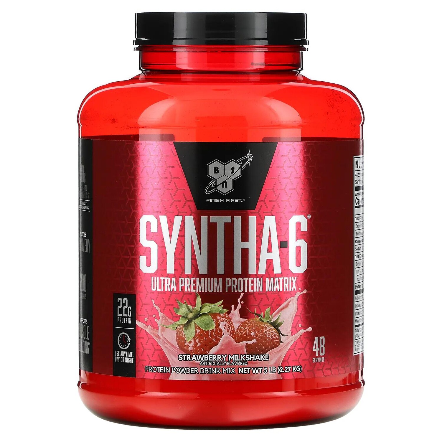 BSN Syntha-6 заменитель пищи или добавка клубничный молочный коктейль 5 фунтов (2,29 кг)
BSN Syntha-6 заменитель пищи или добавка клубничный молочный коктейль 5 фунтов (2,29 кг)