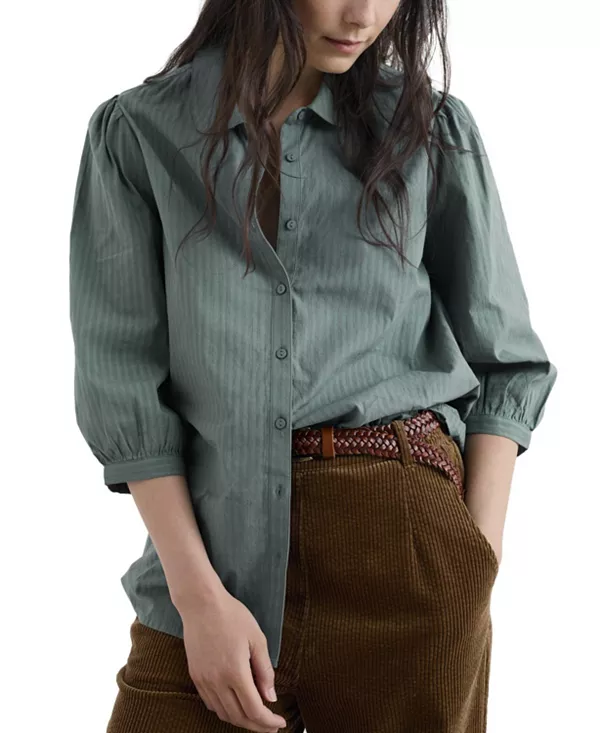 Женская блузка «Коттедж надежды» Seasalt Cornwall, зеленый
Женская блузка «Коттедж надежды» Seasalt Cornwall, зеленый