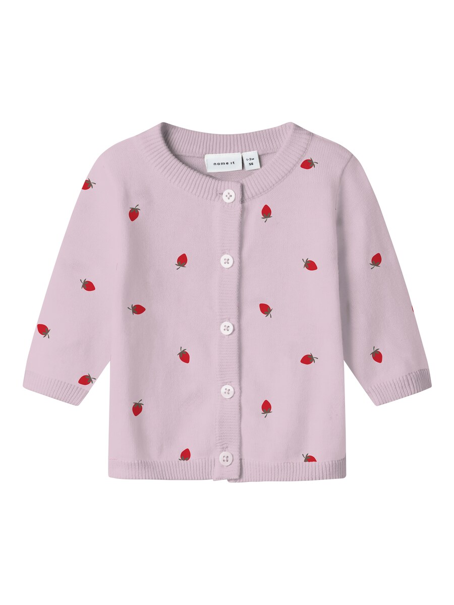 Вязаный кардиган NAME IT NBFDetrille, сиреневый 
Вязаный кардиган NAME IT NBFDetrille, сиреневый