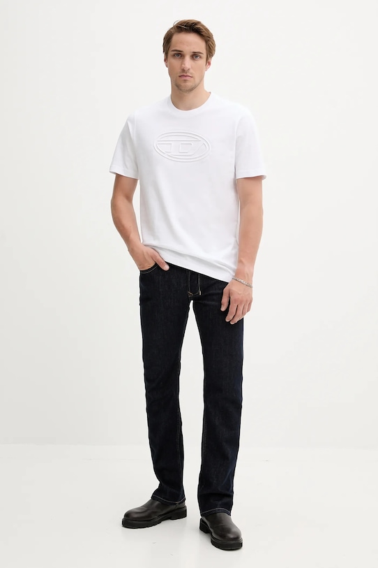 Хлопковая футболка T-ADJUST-BIGOVAL Diesel, белый
Хлопковая футболка T-ADJUST-BIGOVAL Diesel, белый