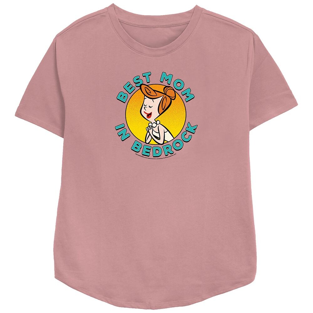 Женская футболка свободного кроя с рисунком The Flintstones Best Mom In Bedrock Licensed Character, цвет Mauve
Женская футболка свободного кроя с рисунком The Flintstones Best Mom In Bedrock Licensed Character, цвет Mauve