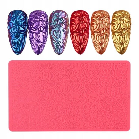 Силиконовая 3D форма для украшения ногтей.Тарелка., Tojato
Силиконовая 3D форма для украшения ногтей.Тарелка., Tojato