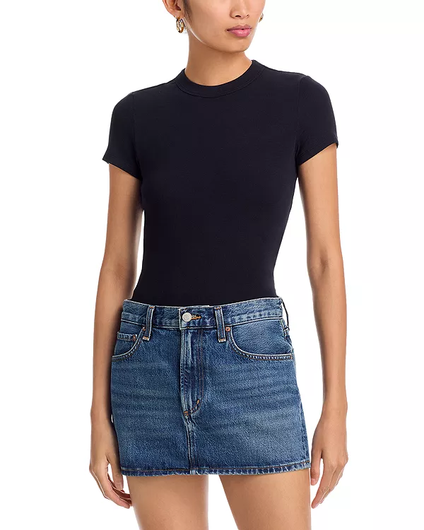 Футболка в рубчик Frame, черный
Футболка в рубчик Frame, черный