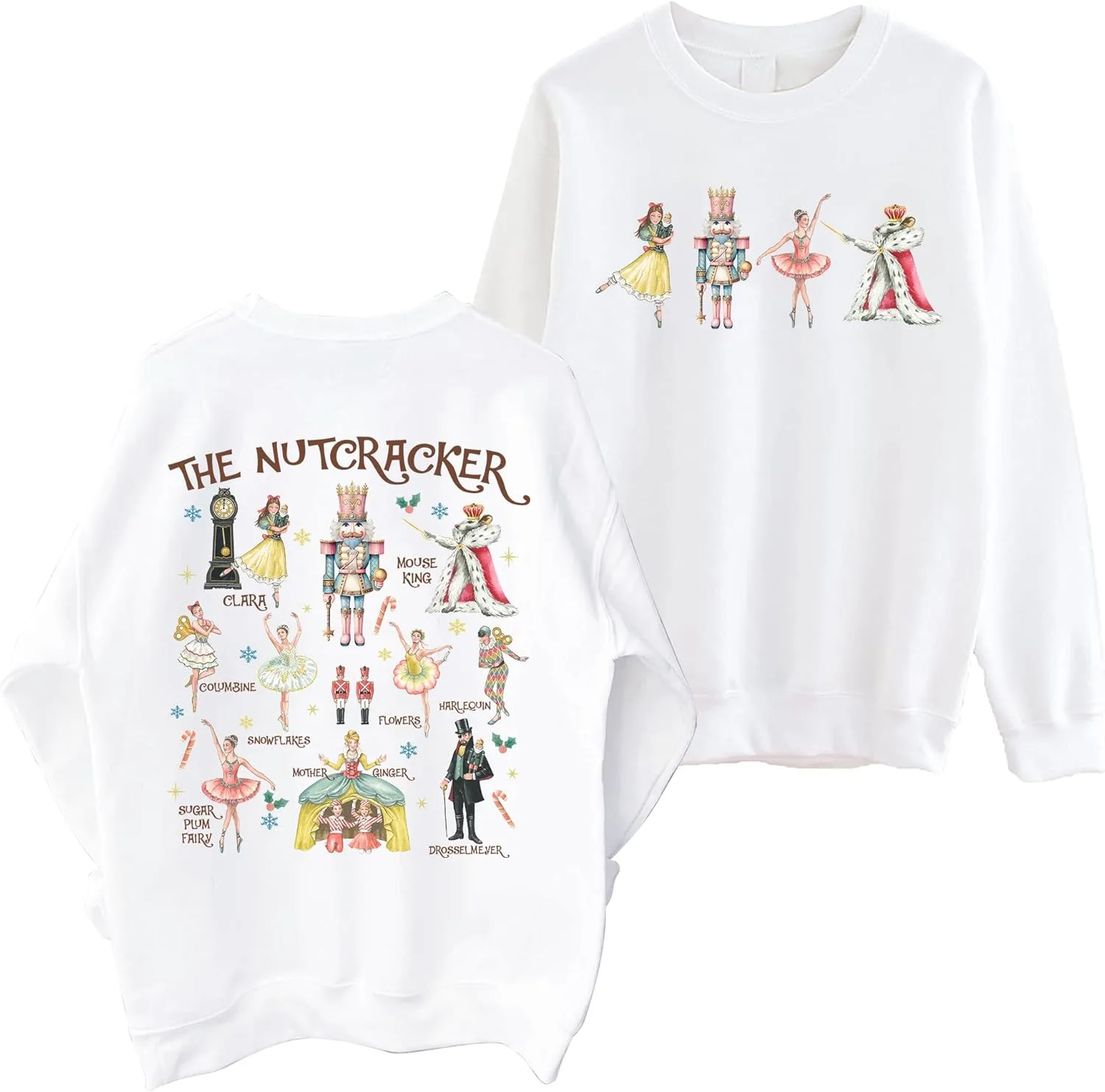 Свитшот Nutcracker с принтом балета Щелкунчик Munla
Свитшот Nutcracker с принтом балета Щелкунчик Munla