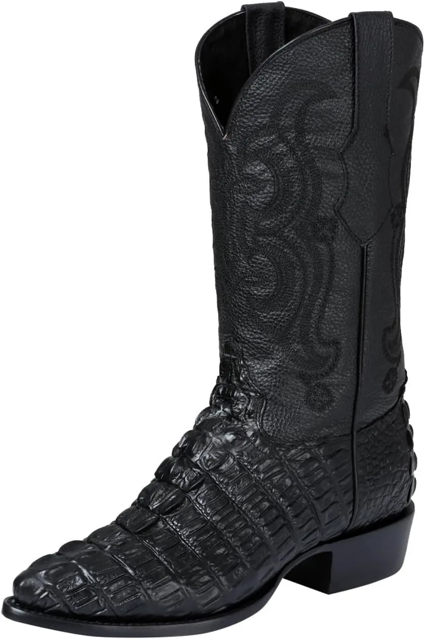 Ковбойские вестерн-сапоги El Señor de los Cielos из кожи с принтом крокодила каймана, черные SR08 Generic, черный
Ковбойские вестерн-сапоги El Señor de los Cielos из кожи с принтом крокодила каймана, черные SR08 Generic, черный