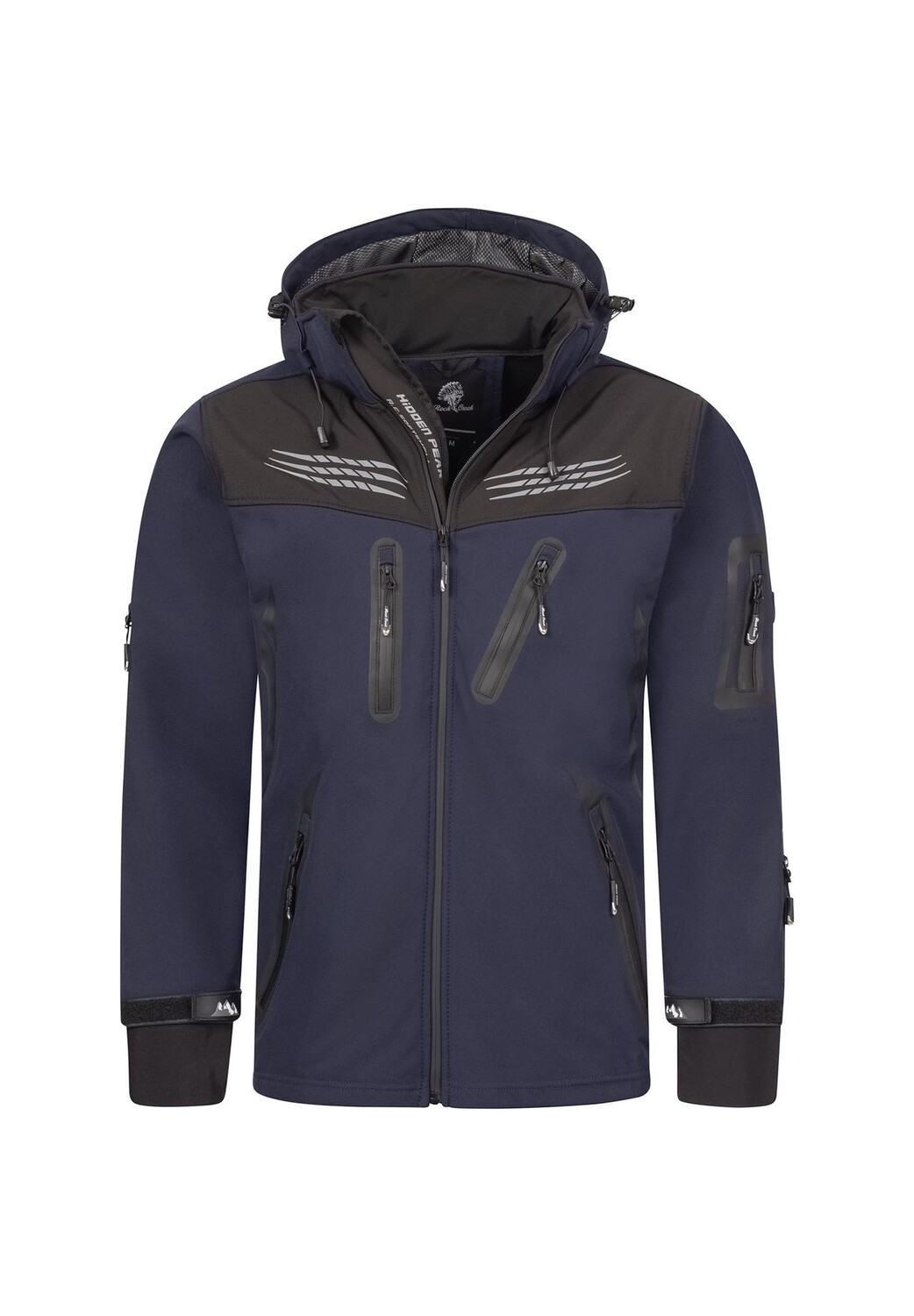 Куртка софтшелл, куртка стандартного кроя Rock Creek, темно-синий
Куртка софтшелл, куртка стандартного кроя Rock Creek, темно-синий
