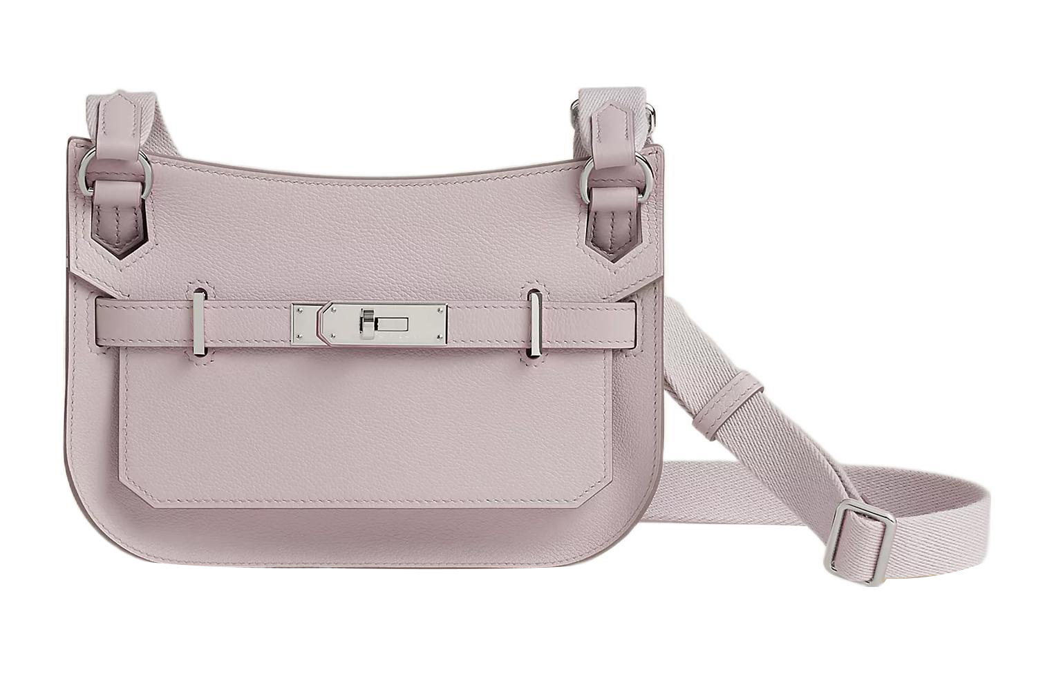 Сумка кросс-боди и плечевая миниатюрная Jypsiere из кожи Evercolor мечты женщины фиолетовая HERMES 
Сумка кросс-боди и плечевая миниатюрная Jypsiere из кожи Evercolor мечты женщины фиолетовая HERMES