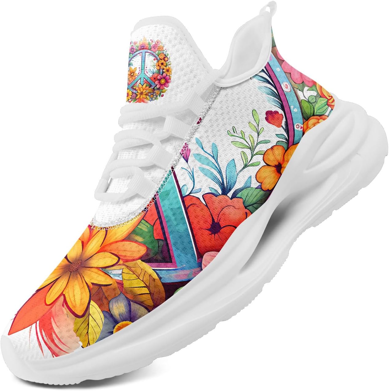 Модные дышащие сетчатые кроссовки для мужчин и женщин - с цветочным, грибным и абстрактным принтом, легкие спортивные шнуровки Awsole, белый/красный/розовый
Модные дышащие сетчатые кроссовки для мужчин и женщин - с цветочным, грибным и абстрактным принтом, легкие спортивные шнуровки Awsole, белый/красный/розовый