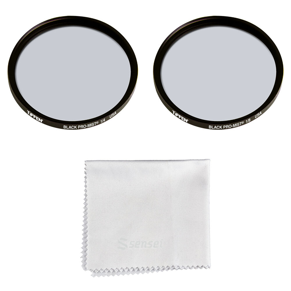 Фильтр Tiffen 72mm Black Pro-Mist 1/4 and 1/8 Filter Kit
Фильтр Tiffen 72mm Black Pro-Mist 1/4 and 1/8 Filter Kit