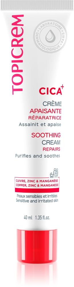 Cica успокаивающий крем интенсивный восстанавливающий крем для раздраженной кожи Topicrem, 40 мл
Cica успокаивающий крем интенсивный восстанавливающий крем для раздраженной кожи Topicrem, 40 мл