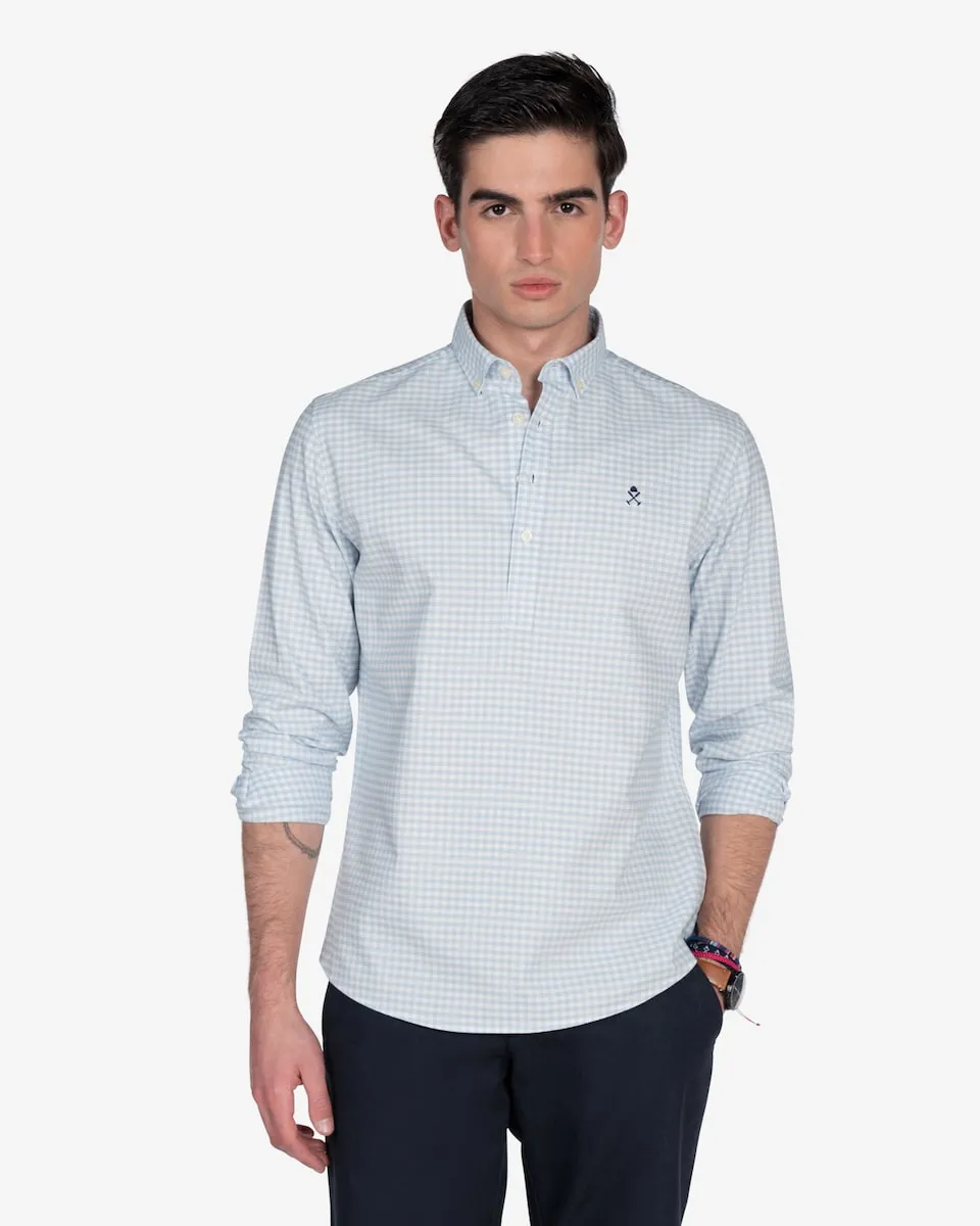 Мужская рубашка приталенная в клетку Harper & Neyer, светло-голубой
Мужская рубашка приталенная в клетку Harper & Neyer, светло-голубой