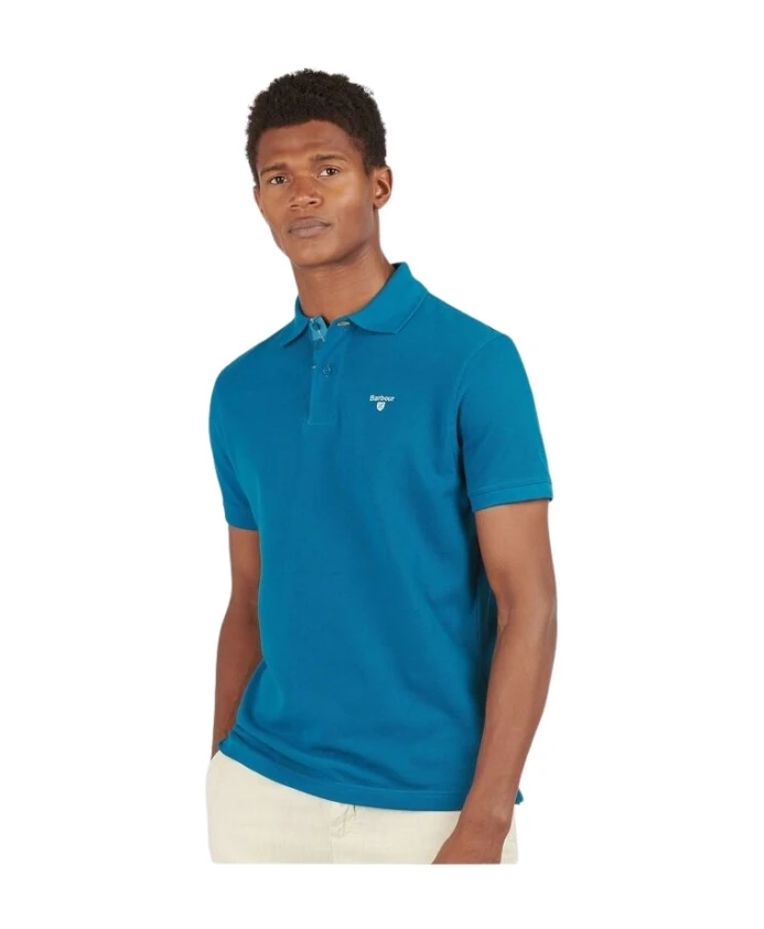 Рубашка поло с тартановой вставкой Barbour, синий
Рубашка поло с тартановой вставкой Barbour, синий