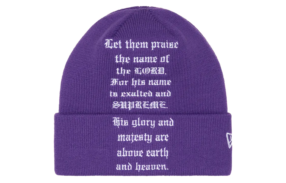 New Era Psalm шапка-бини Supreme
New Era Psalm шапка-бини Supreme