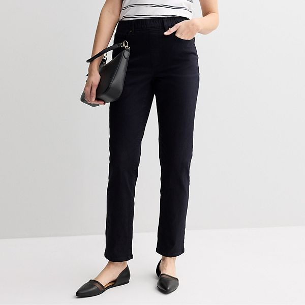 Женские джинсы прямого кроя Croft & Barrow, Mineral Black
Женские джинсы прямого кроя Croft & Barrow, Mineral Black