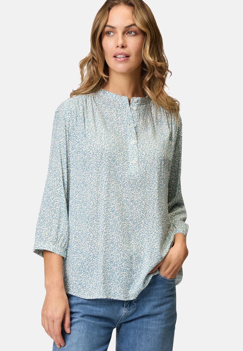 Блуза MIT KNOPFLEISTE zero, синий
Блуза MIT KNOPFLEISTE zero, синий