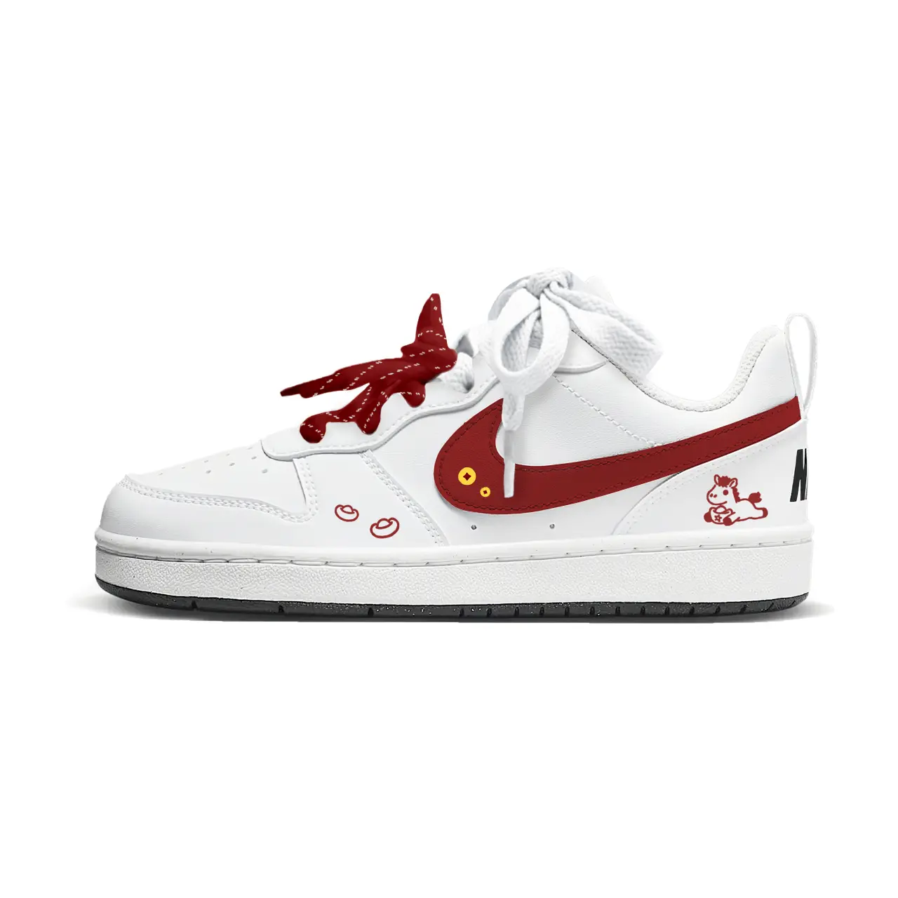 Nike Court Borough Instant Wealth синтетические кожаные устойчивые к истиранию низкие детские скейтбординговые кроссовки White Red
Nike Court Borough Instant Wealth синтетические кожаные устойчивые к истиранию низкие детские скейтбординговые кроссовки White Red