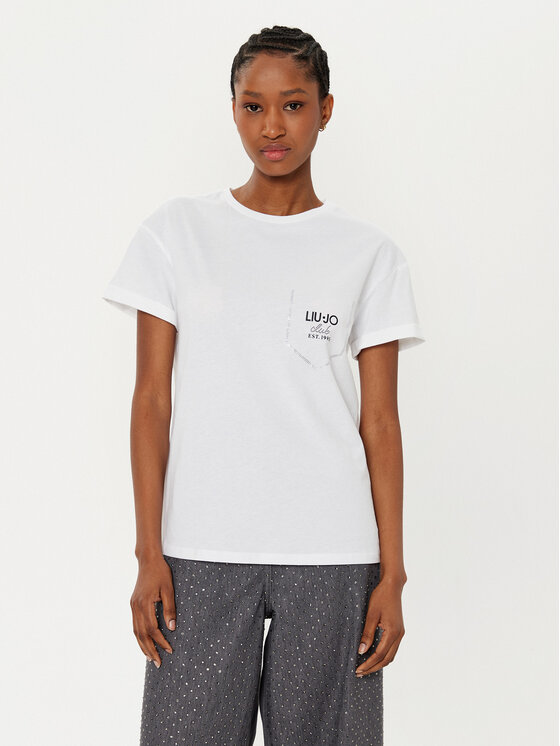 Футболка обычного кроя WA5145 J4893 Liu Jo, белый
Футболка обычного кроя WA5145 J4893 Liu Jo, белый