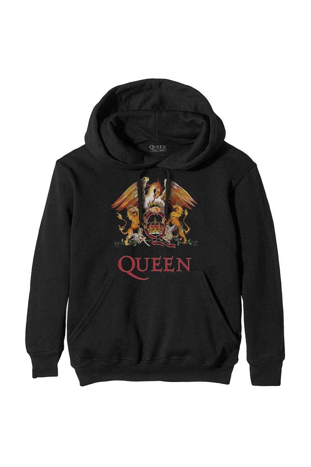 Классическая толстовка с гербом Queen, черный
Классическая толстовка с гербом Queen, черный