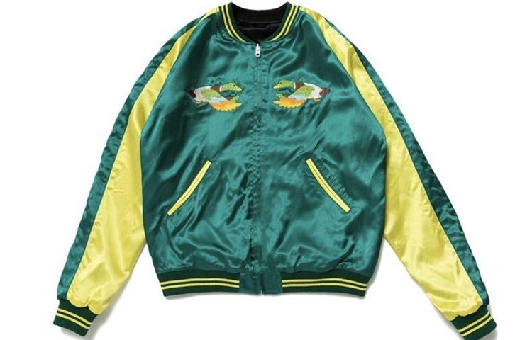 Бейсбольная куртка мужская Human Made, черный
Бейсбольная куртка мужская Human Made, черный