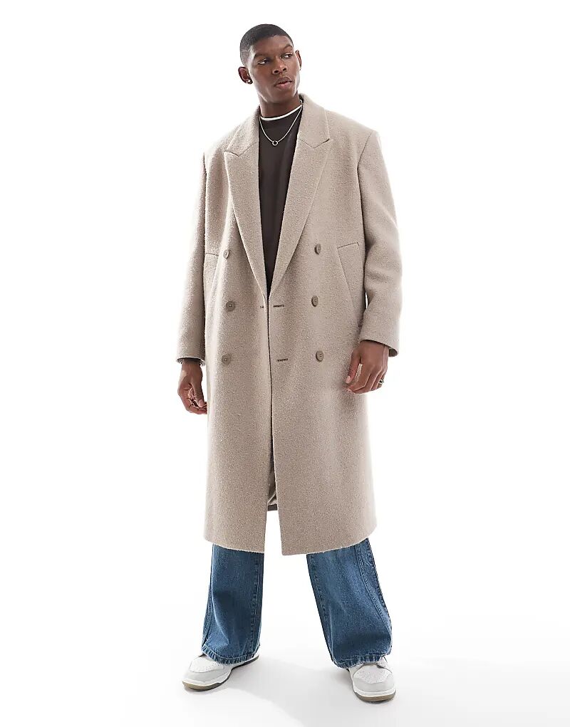 Двубортное пальто песочного цвета River Island, Бежевый, Двубортное пальто песочного цвета River Island
Двубортное пальто песочного цвета River Island, Бежевый, Двубортное пальто песочного цвета River Island
