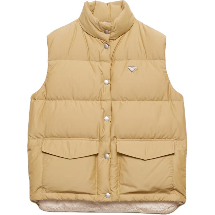 PRADA Женская пуховая жилетка желтая, Yellow
PRADA Женская пуховая жилетка желтая, Yellow