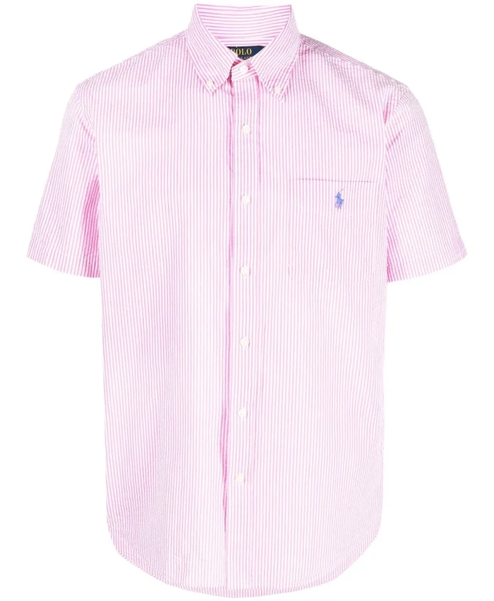 Рубашка из жатой ткани Polo Ralph Lauren, розовый
Рубашка из жатой ткани Polo Ralph Lauren, розовый