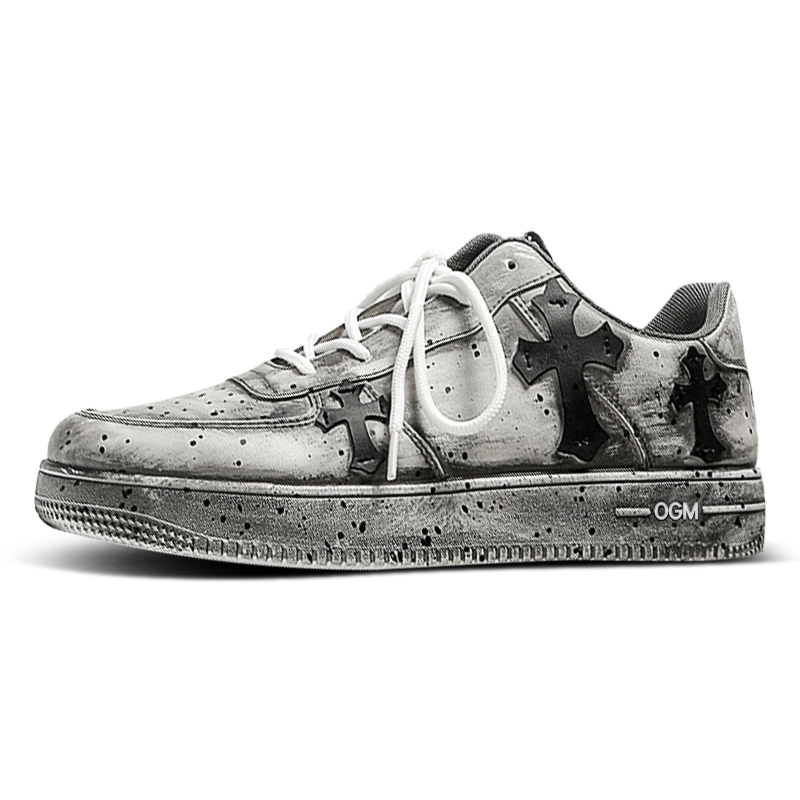 Поврежденные устойчивые к истиранию легкие низкие кроссовки для скейтбординга с эффектом увеличения роста мужские бетонно-серые OUGLEMEN
Поврежденные устойчивые к истиранию легкие низкие кроссовки для скейтбординга с эффектом увеличения роста мужские бетонно-серые OUGLEMEN