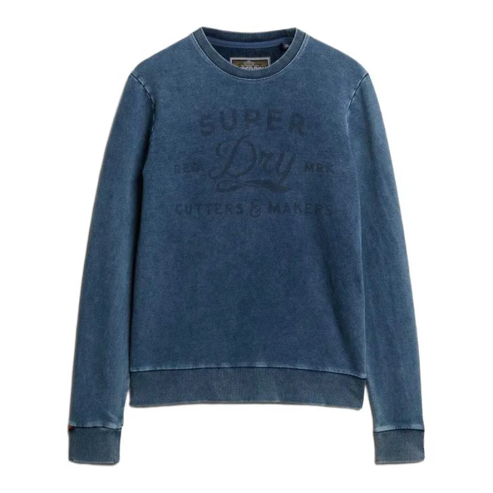 Толстовка Superdry Cutters And Makers Relaxed, синий
Толстовка Superdry Cutters And Makers Relaxed, синий