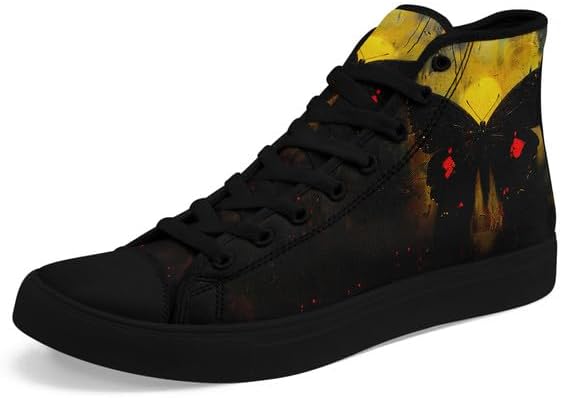 Высокие кеды AWSOLE с черепом из холщовой ткани для мужчин и женщин, шнуровка, модная унисекс, с рисунком пламени, повседневные плоские туфли, черные и белые
Высокие кеды AWSOLE с черепом из холщовой ткани для мужчин и женщин, шнуровка, модная унисекс, с рисунком пламени, повседневные плоские туфли, черные и белые