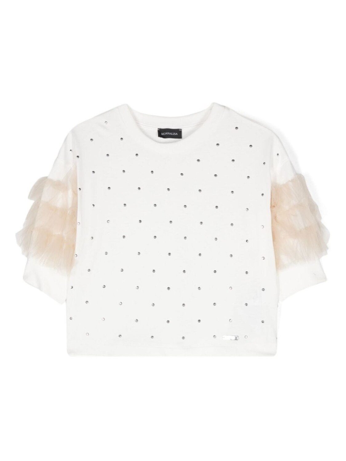 Monnalisa футболка с тюлем, белый
Monnalisa футболка с тюлем, белый