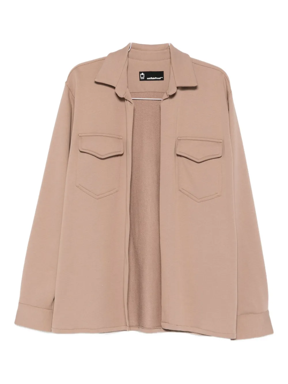 Рубашка с накладными карманами Notrainproof, коричневый
Рубашка с накладными карманами Notrainproof, коричневый