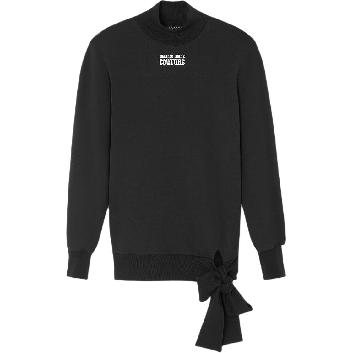 Хлопковое мини-платье с логотипом VERSACE JEANS COUTURE, черный
Хлопковое мини-платье с логотипом VERSACE JEANS COUTURE, черный