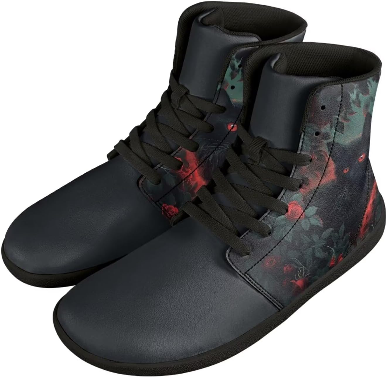 Мужские высокие кроссовки с минималистичным дизайном, обувь для ходьбы с нулевым падением, слипоны, кроссовки на шнуровке, обувь для бега по дороге, обувь с животными мотивами Chririnla, черный
Мужские высокие кроссовки с минималистичным дизайном, обувь для ходьбы с нулевым падением, слипоны, кроссовки на шнуровке, обувь для бега по дороге, обувь с животными мотивами Chririnla, черный