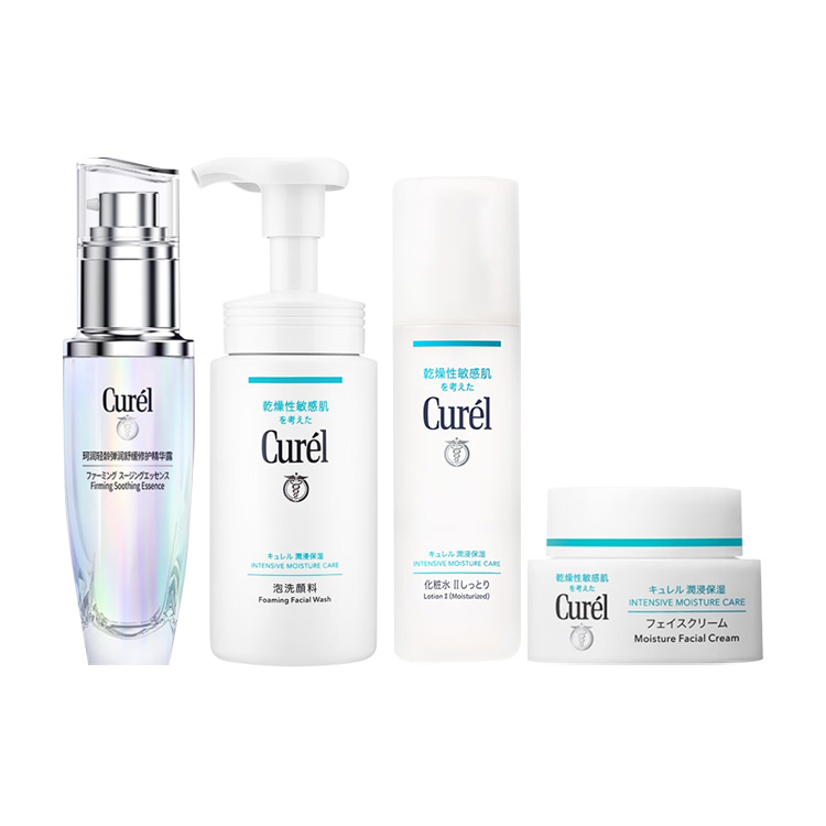 Curél Набор уходовой косметики KERUN для увлажнения и снятия покраснений
Curél Набор уходовой косметики KERUN для увлажнения и снятия покраснений