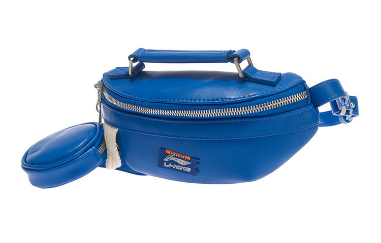 LINING Спортивная кожаная поясная сумка унисекс синяя
LINING Спортивная кожаная поясная сумка унисекс синяя