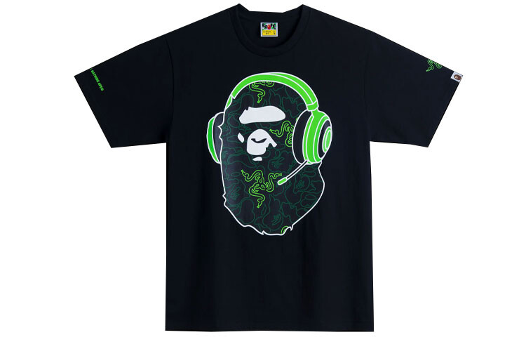 Совместная коллекция Razer/Thunderbolt Capsule A Gaming Ape Ss22 Футболка для мужчин A Bathing Ape, черный
Совместная коллекция Razer/Thunderbolt Capsule A Gaming Ape Ss22 Футболка для мужчин A Bathing Ape, черный