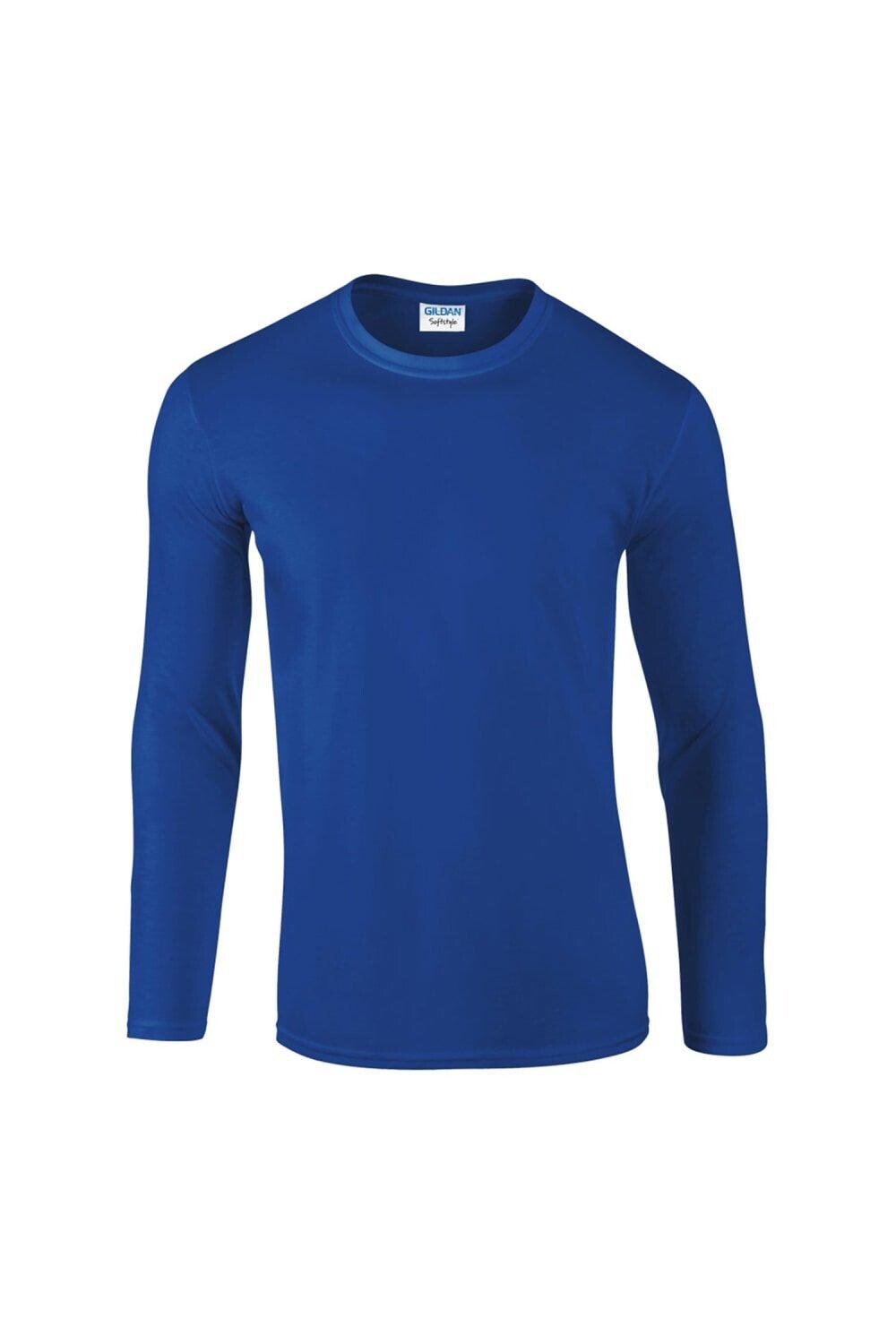Мягкая футболка с длинным рукавом Gildan, синий
Мягкая футболка с длинным рукавом Gildan, синий