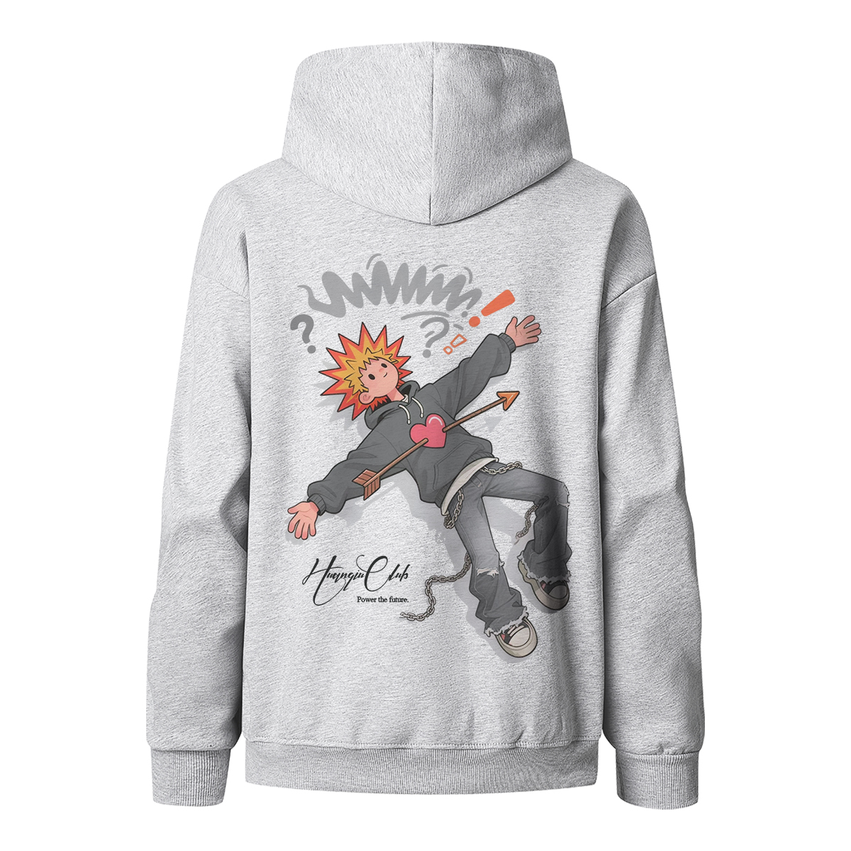 Толстовка Unisex Hooded Moderate Heavyweight HUANQIU, белый heather серый
Толстовка Unisex Hooded Moderate Heavyweight HUANQIU, белый heather серый